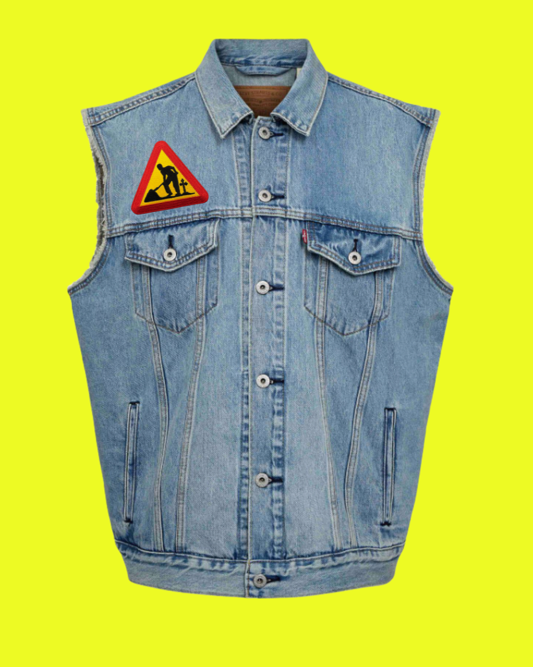 Broderad Patch - "Dögrävarn"