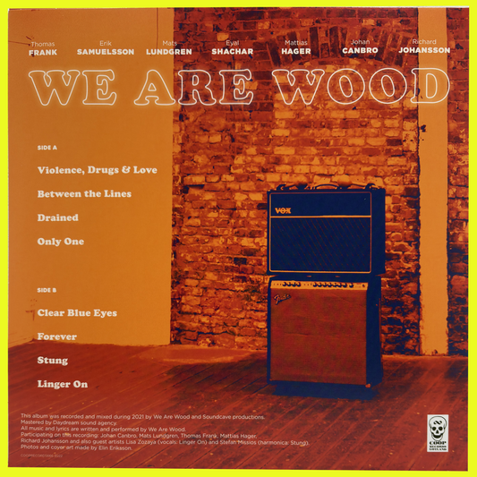 WE ARE WOOD - VIOLENCE DRUGS & LOVE LP