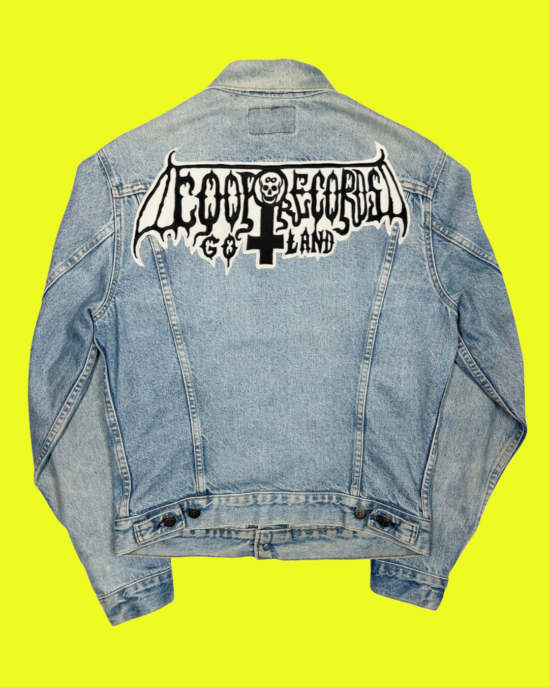 Back Patch - Coop Records Gotland