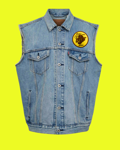 Broderad Patch - "Onkel i våra hjärtan"