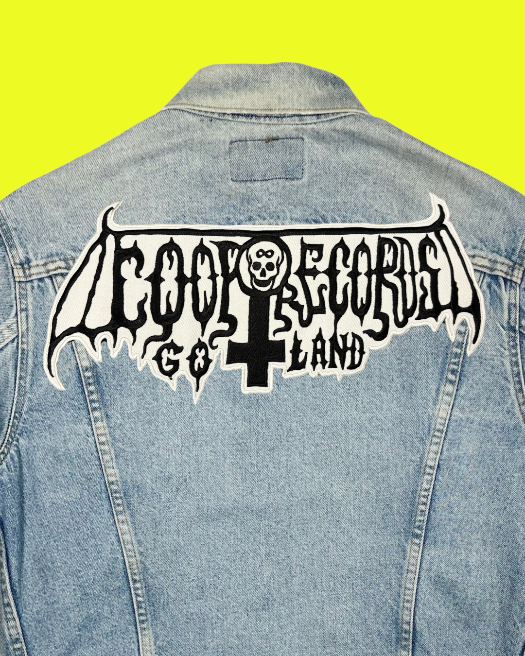 Back Patch - Coop Records Gotland