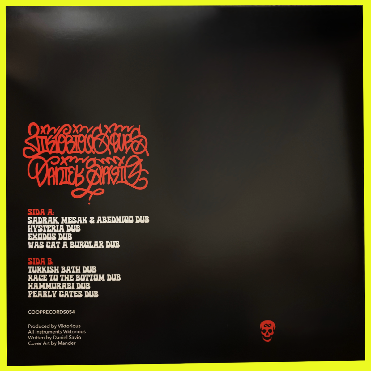 DANIEL SAVIO - VIKTORIOUS DUBS LP